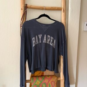 Brandy Melville Gray Long Sleeve Tee